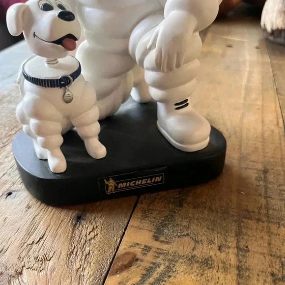 Rare Michelin Man & Dog Bobbleheads - Picture 4 of 4
